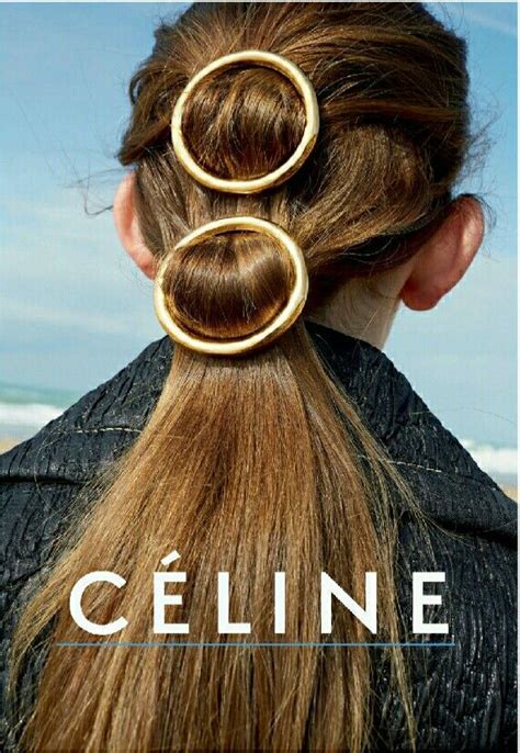 celine hair clip black|HAIR ACCESSORIES WOMEN .